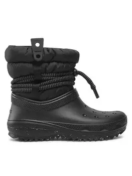 Зимние ботинки Crocs, черный