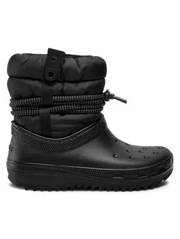 Зимние ботинки Crocs, черный