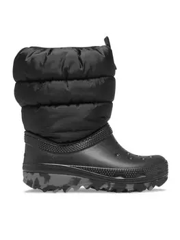 Зимние ботинки Crocs, черный