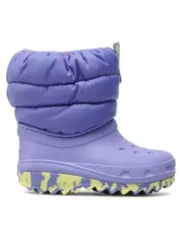 Зимние ботинки Crocs, фиолетовый