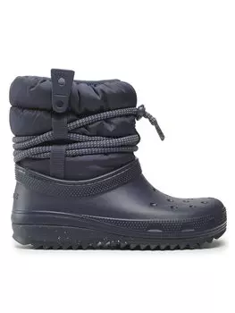 Зимние ботинки Crocs, темно-синий