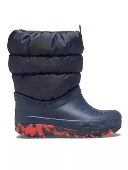 Зимние ботинки Crocs, темно-синий
