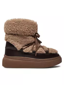 Зимние ботинки DeeZee, коричневый