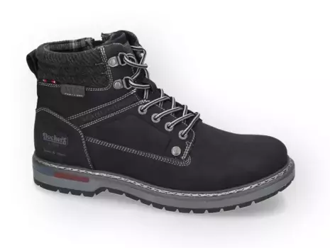 Зимние ботинки Dockers Gerli с мягкой набивкой по краям голенища Dockers By Gerli, черный