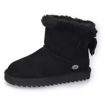 Зимние ботинки Dockers Gerli, слипоны, зимние ботинки, зимние ботинки с красивым декоративным бантиком Dockers By Gerli, черный