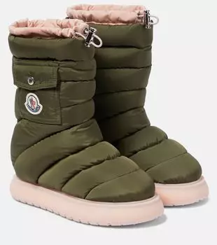 Зимние ботинки gaia с карманами Moncler, синий