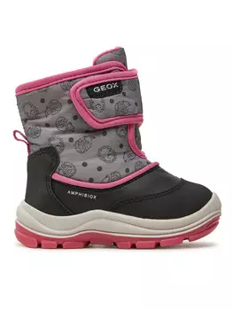 Зимние Ботинки Geox B Flanfil Girl B Abx B263WG 0BCMN C9235 M, черный
