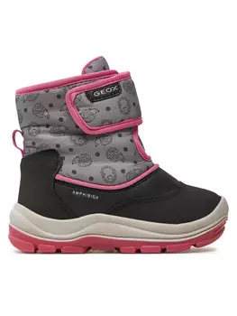Зимние ботинки Geox B Flanfil Girl B Abx B263WG 0BCMN C9235 S, черный