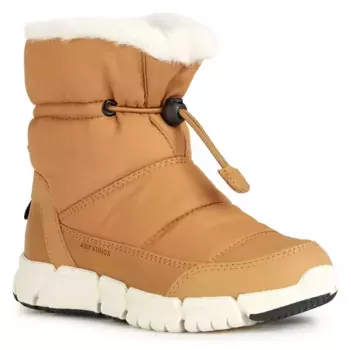 Зимние ботинки Geox "J FLEXYPER GIRL B ABX", зимние ботинки, слипоны с элементами TEX, цвет Camelfarben