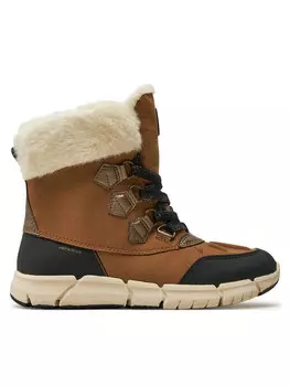 Зимние ботинки Geox J Flexyper Girl B Ab J46APA 0AU50 C6175 S, коричневый