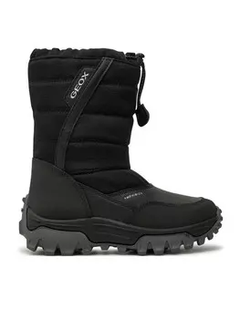 Зимние Ботинки Geox J Himalaya Boy B Abx J26FRA 0FU54 C9999 S, черный