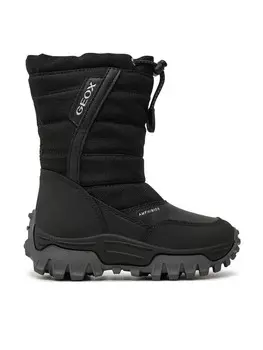 Зимние Ботинки Geox J Himalaya Boy B Abx J26FRA 0FU54 C9999 M, черный