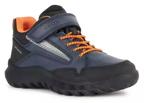 Зимние ботинки Geox "J SIMBYOS BOY B ABX", с водоотталкивающей мембраной TEX, оранжевый
