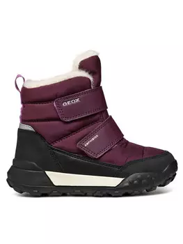 Зимние Ботинки Geox J Trekkyup Girl B Ab J46M7B 0FU50 C7005 S, темно-красный