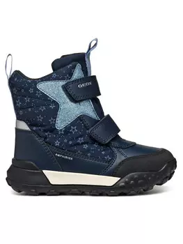 Зимние ботинки Geox J Trekkyup Girl B Ab J46M7C 0MNBC CF44Y D, темно-синий
