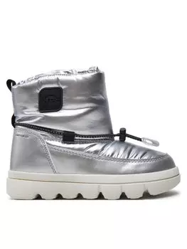 Зимние ботинки Geox J WILLABOOM GIRL B A J46HWE 0LVNF C0474 M, серебряный