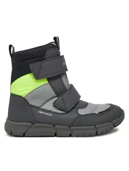 Зимние ботинки Geox, серый