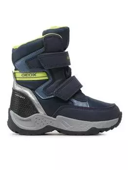 Зимние ботинки Geox, синий
