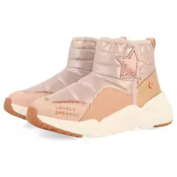 Зимние ботинки Gioseppo «POLGAR», ботинки на платформе, ботинки на липучке, массивные кроссовки со звездой из розового золота, цвет rosa rosgoldfarben metallic