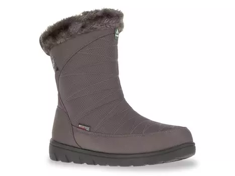 Зимние ботинки Hanna на молнии Kamik, серо-коричневый