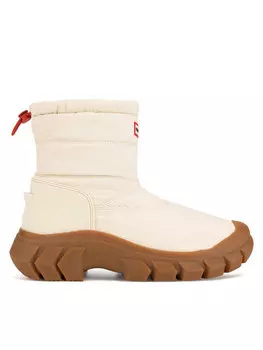 Зимние ботинки Hunter, экрю