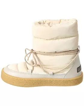 Зимние ботинки Isabel Marant Zimlee из нейлона и кожи, бежевый