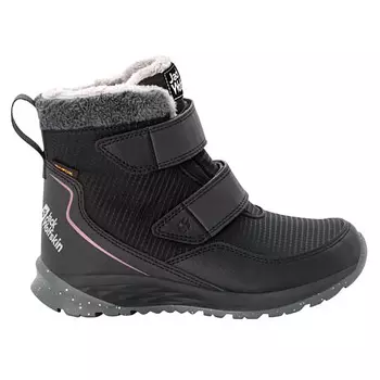 Зимние ботинки Jack Wolfskin Kid's Polar Wolf Texapore Mid VC, цвет Phantom/Pink