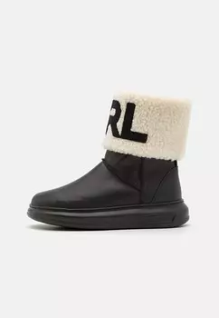 Зимние ботинки KAPRI KOSI LOGO BOOT KARL LAGERFELD, черный/белый