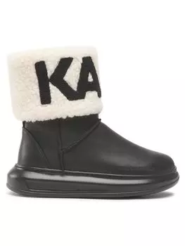 Зимние ботинки KARL LAGERFELD, черный