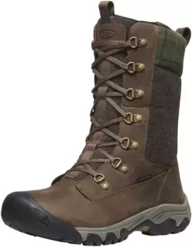 Зимние ботинки Keen "GRETA TALL BOOT WP", водонепроницаемые, цвет Dark Earth