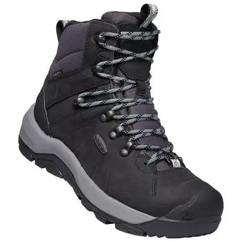 Зимние ботинки Keen Women's Revel IV Mid Polar, цвет Black/Harbor Gray
