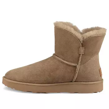 Зимние ботинки классические манжеты мини Ugg, коричневый