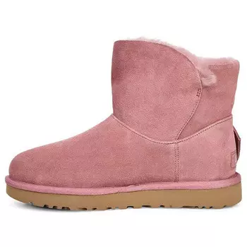 Зимние ботинки классические мини-твист Ugg, красный