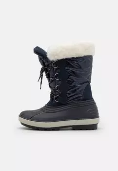 Зимние ботинки КОЖА Anna Field, темно-синий