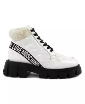 Зимние ботинки Love Moschino, белый