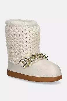 Зимние ботинки Love Moschino, бежевый