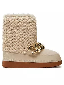 Зимние ботинки LOVE MOSCHINO Botas de nieve JA24322G0LISI120, бежевый
