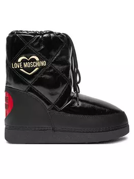 Зимние Ботинки LOVE MOSCHINO, черный