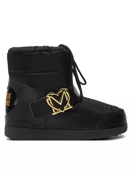 Зимние Ботинки LOVE MOSCHINO, черный