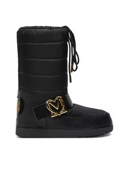 Зимние Ботинки LOVE MOSCHINO, черный
