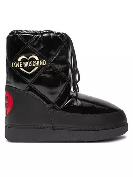 Зимние ботинки LOVE MOSCHINO, черный