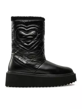 Зимние ботинки LOVE MOSCHINO, черный