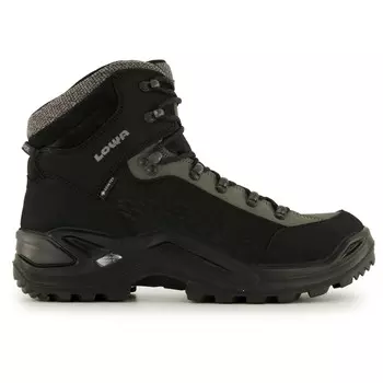 Зимние ботинки Lowa Renegade Warm GTX Mid, цвет Schwarz/Grau