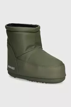 Зимние ботинки MB ICON LOW NOLACE RUBBER Moon Boot, зеленый