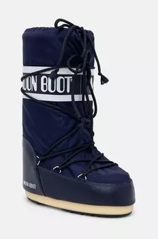 Зимние ботинки MB ICON NYLON Moon Boot, темно-синий