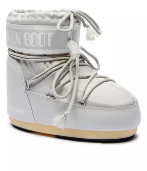 Зимние ботинки Moon Boot ICON LOW NYLON, серый