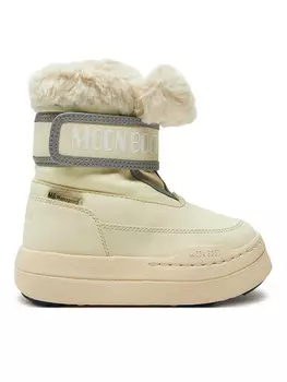 Зимние Ботинки Moon Boot Junior Park Strap 80D3440030, бежевый