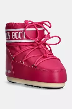 Зимние ботинки Moon Boot MB ICON LOW NYLON, розовый