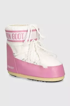Зимние ботинки Moon Boot MB ICON LOW NYLON, розовый