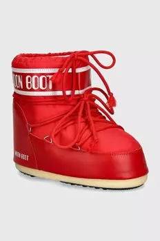 Зимние ботинки Moon Boot MB ICON LOW NYLON, красный